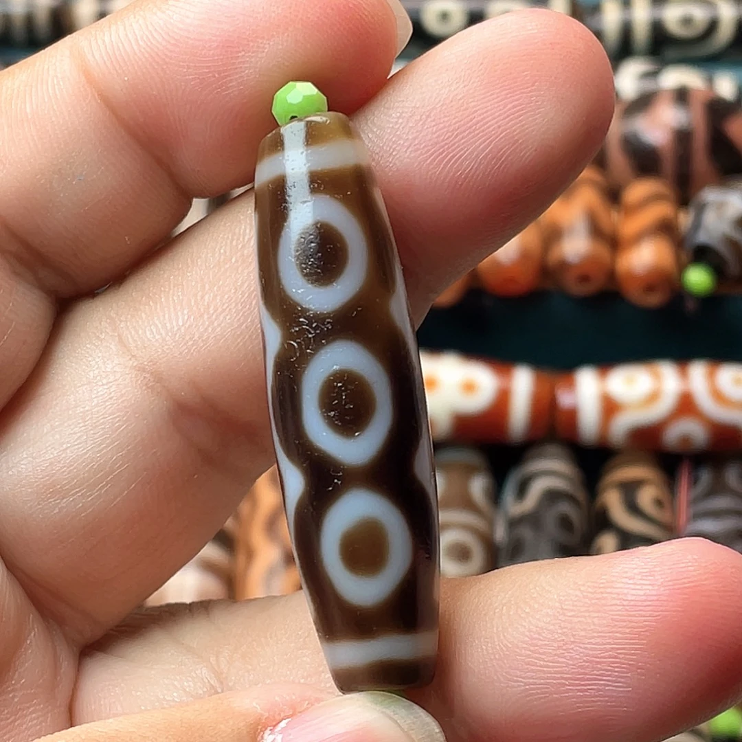 玛瑙/玉髓未镶嵌颈饰小卢五眼