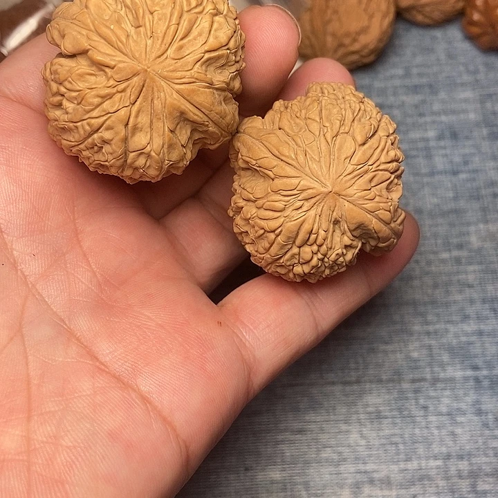 吊坠文玩核桃爆雪40