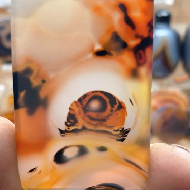 玛瑙/玉髓吊坠未镶嵌