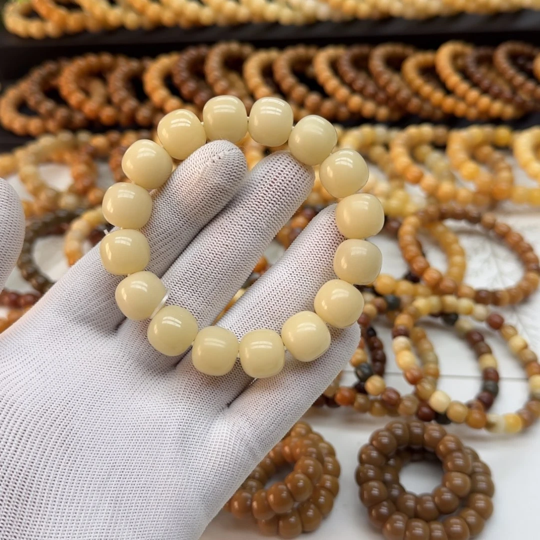菩提根/象牙果手串14*15精工5年