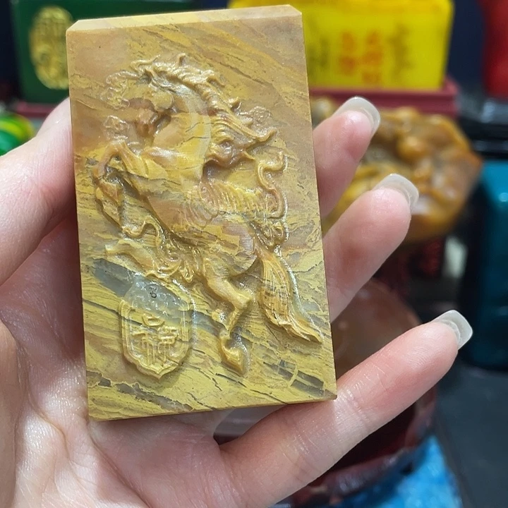 寿山石印石篆刻印章引首章闲章姓名章生日礼物