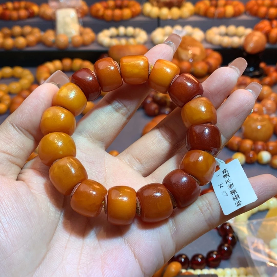 【闪购商品】未镶嵌蜜蜡手串一****提蜜蜡手串