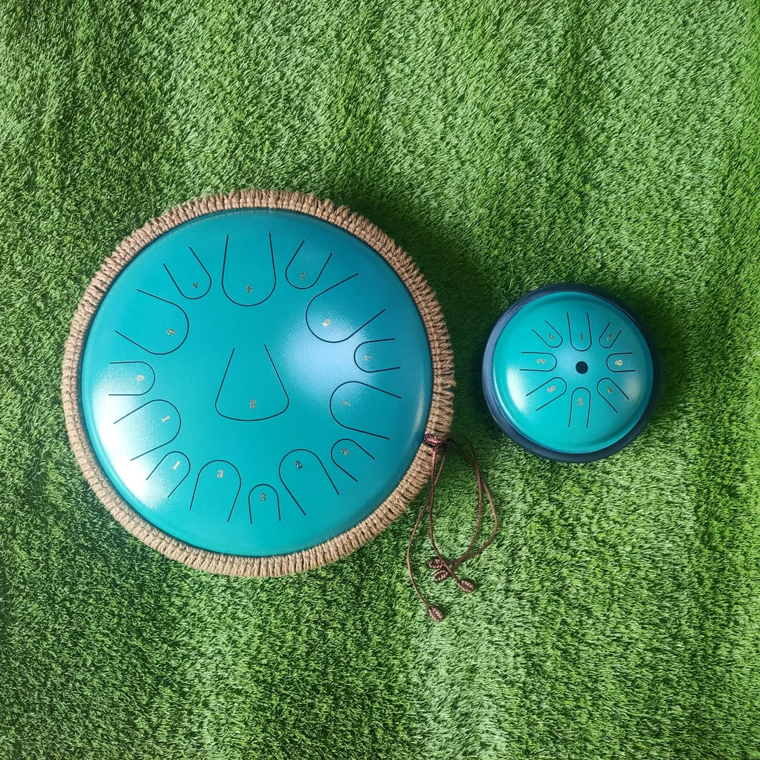 空灵鼓15寸15音＋7寸8音钛金刚套鼓