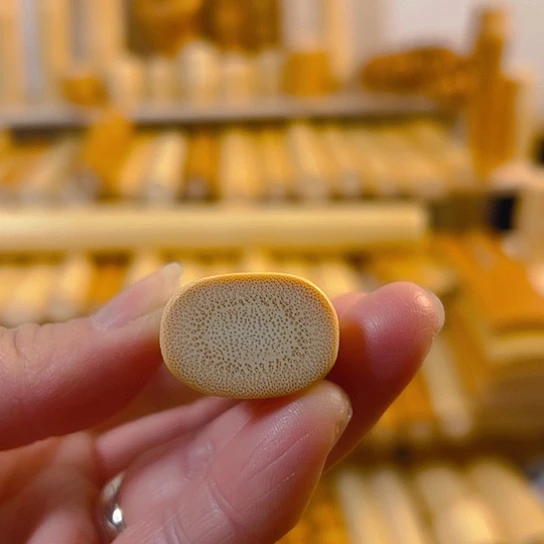 风车木（黑檀木）实心玉竹