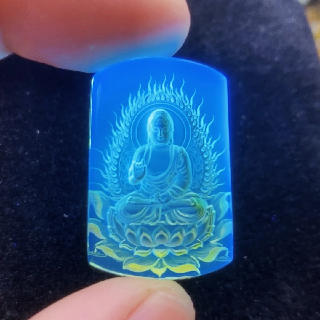 【闪购商品】蓝珀吊坠(不含链)未镶嵌