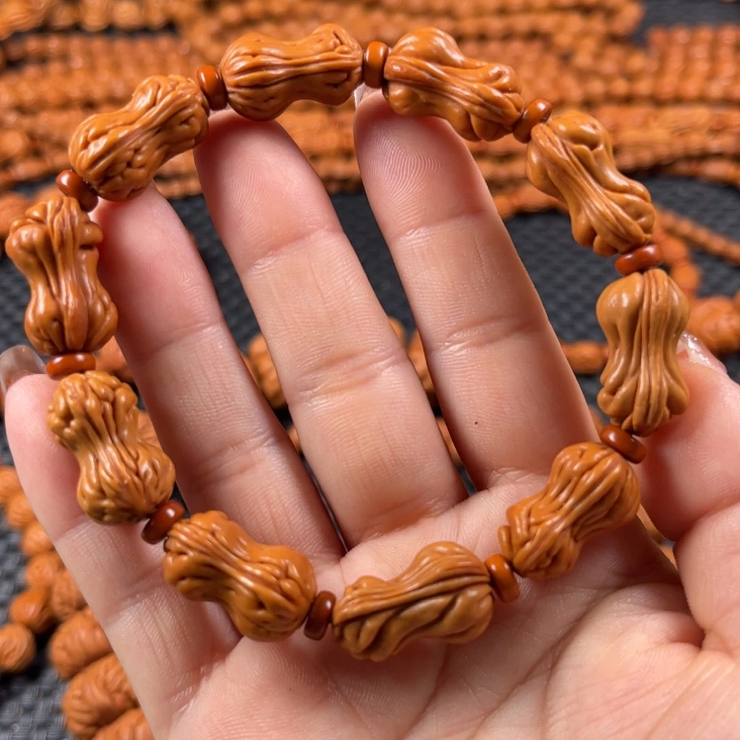 桃核手串Y6 链接手串