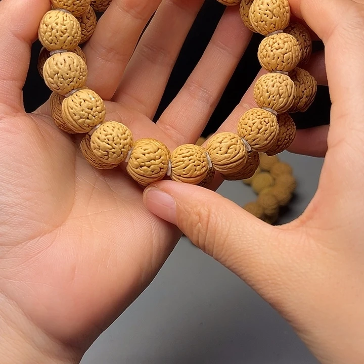 加***心桃核吊坠桃核手串