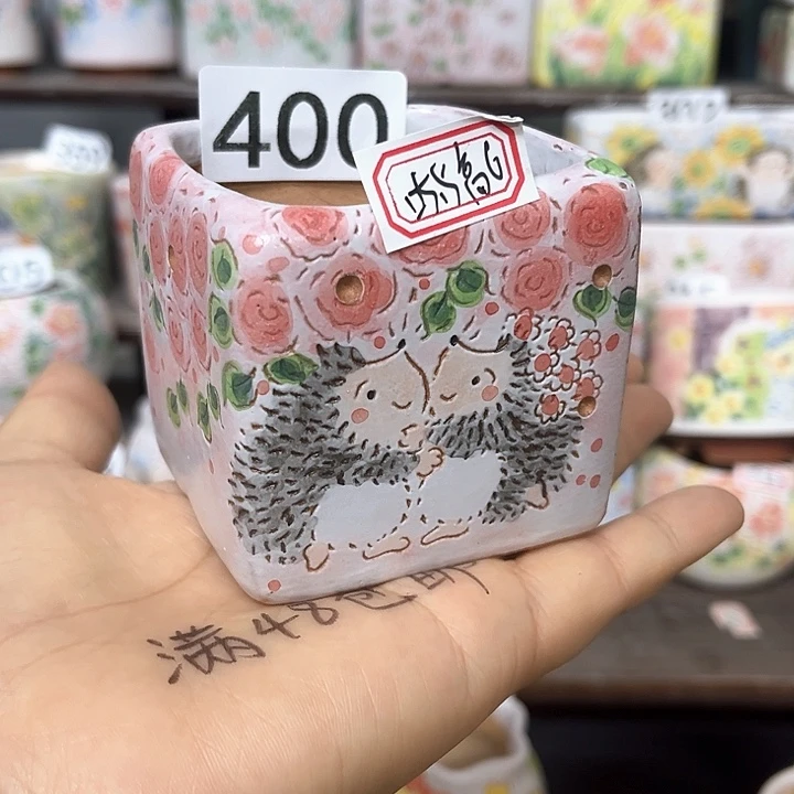 手工多肉花盆默认微瑕