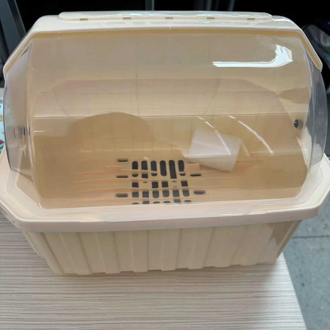 A厨房碗筷收纳盒多功能塑料碗柜抽屉式（颜色款式随机）