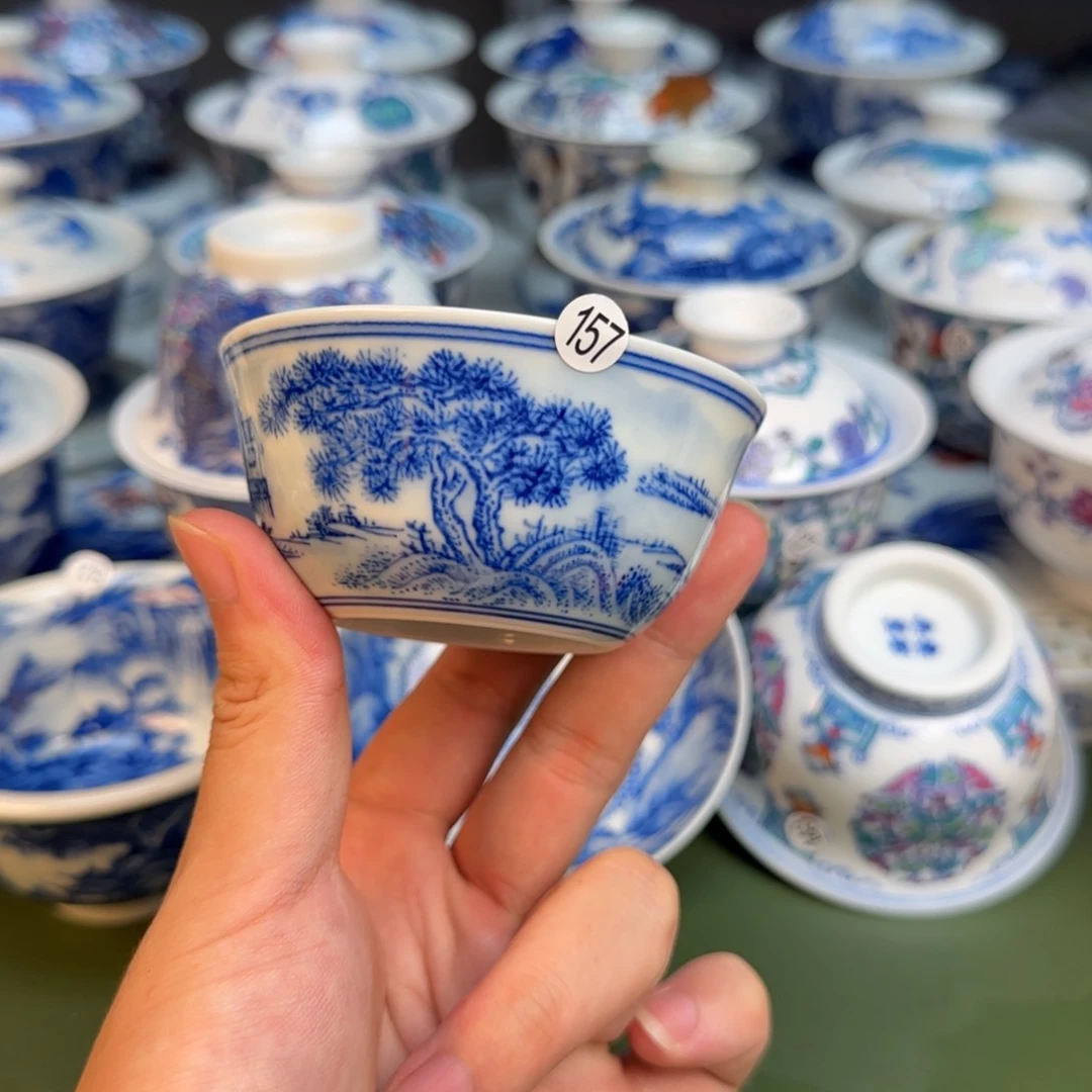 彦祖纯手工手绘茶具157