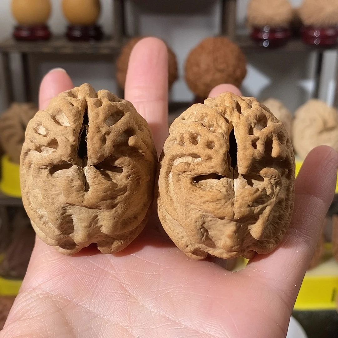 吊坠文玩核桃鬼脸41