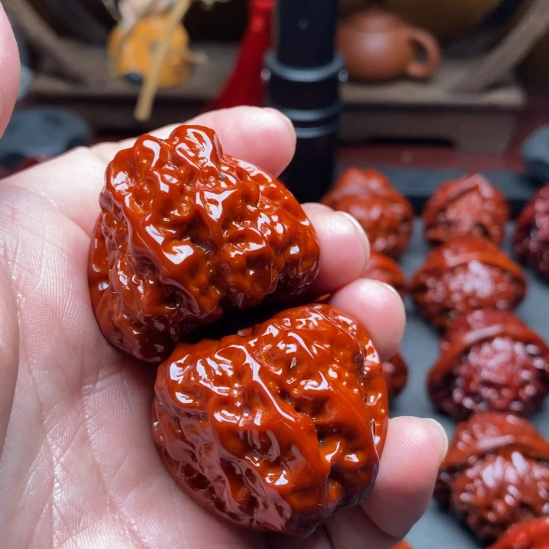 吊坠文玩核桃38蛤蟆头