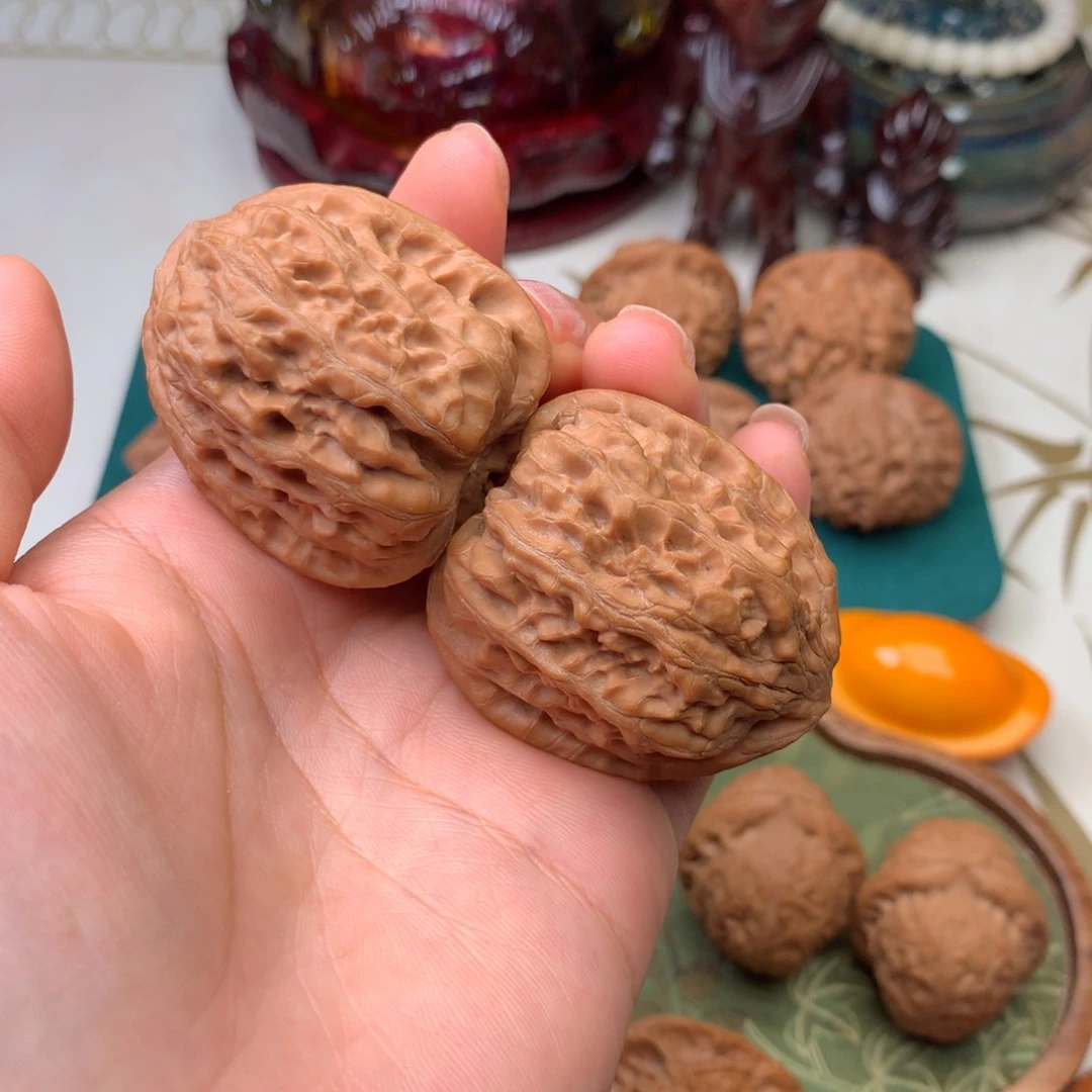 文玩核桃把件靠山王38