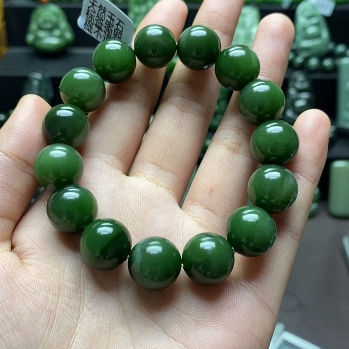 和田玉手串未镶嵌