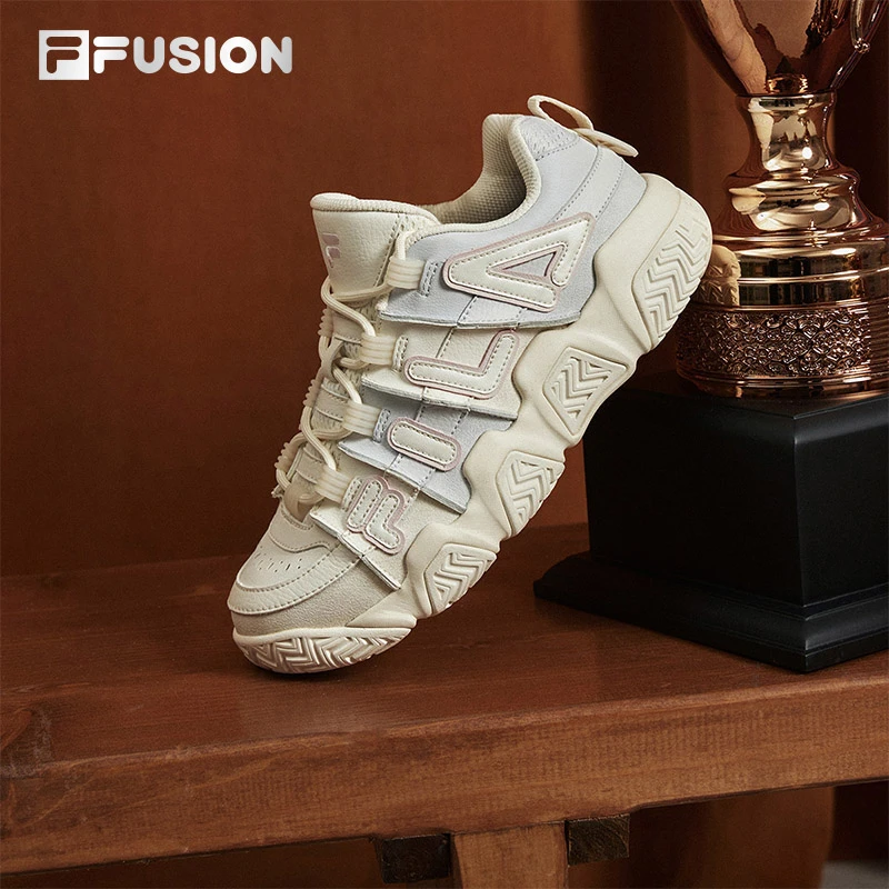 斐乐潮牌面包鞋情侣款篮球鞋防滑耐磨复古运动鞋T12W/M343201F