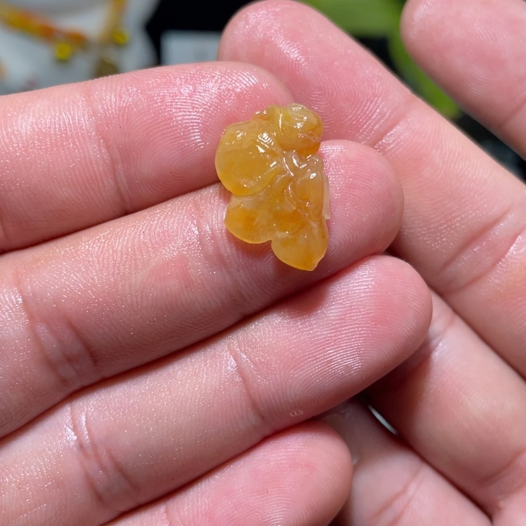 定制翡翠未镶嵌蝴蝶仙子