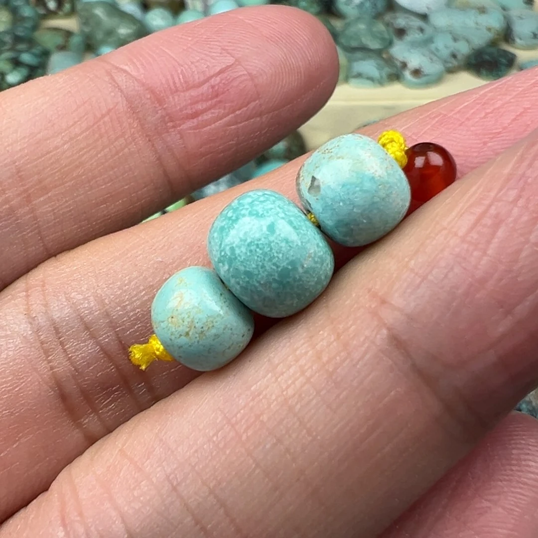 南红玛瑙配饰未镶嵌卡9