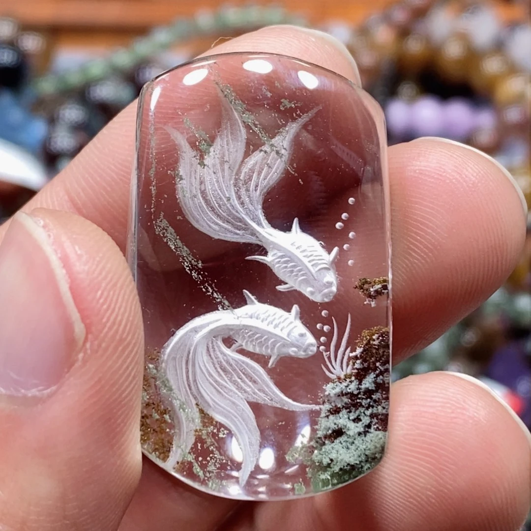 水晶吊坠(不含链)未镶嵌