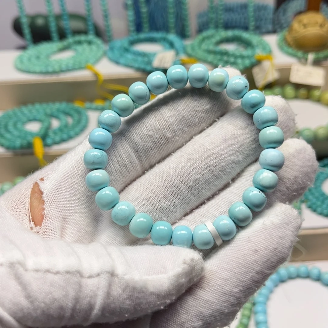 绿松石未镶嵌手链