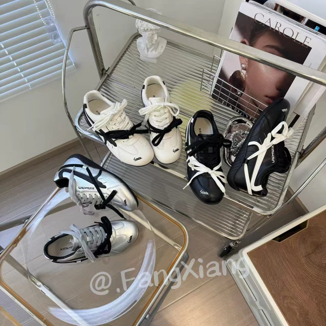 【方向】增高4.5公分2025秋季新款休闲时尚百搭德训鞋女WJN-2886