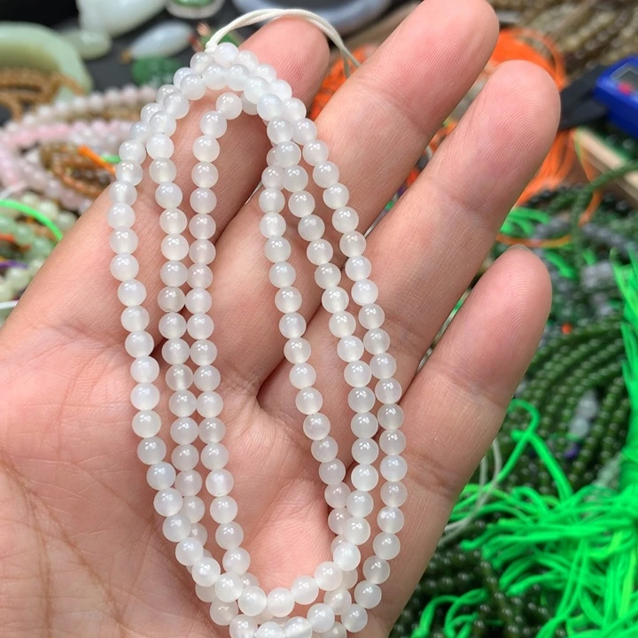 和田玉未镶嵌手链4