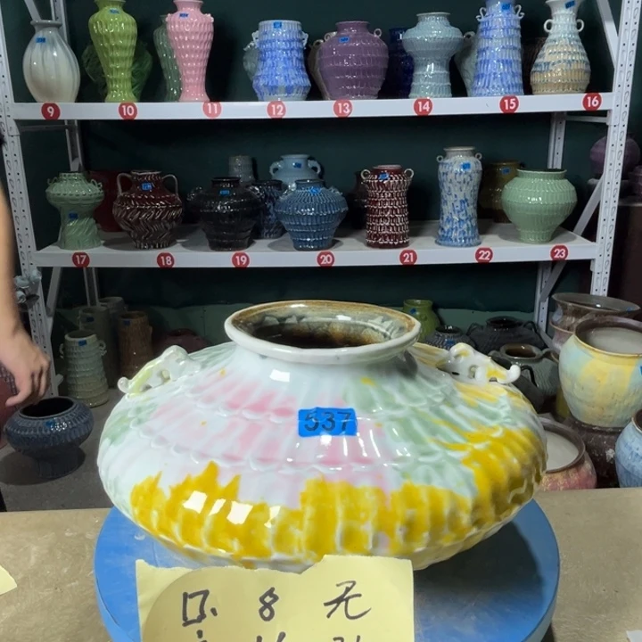 景德镇陶瓷花盆花器537