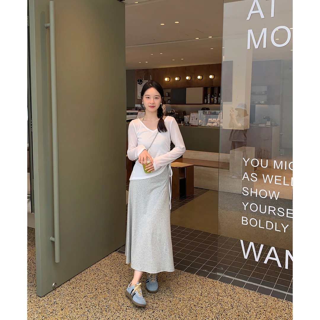 【西西里安 】 温柔韩版~小个子女夏美美长裙