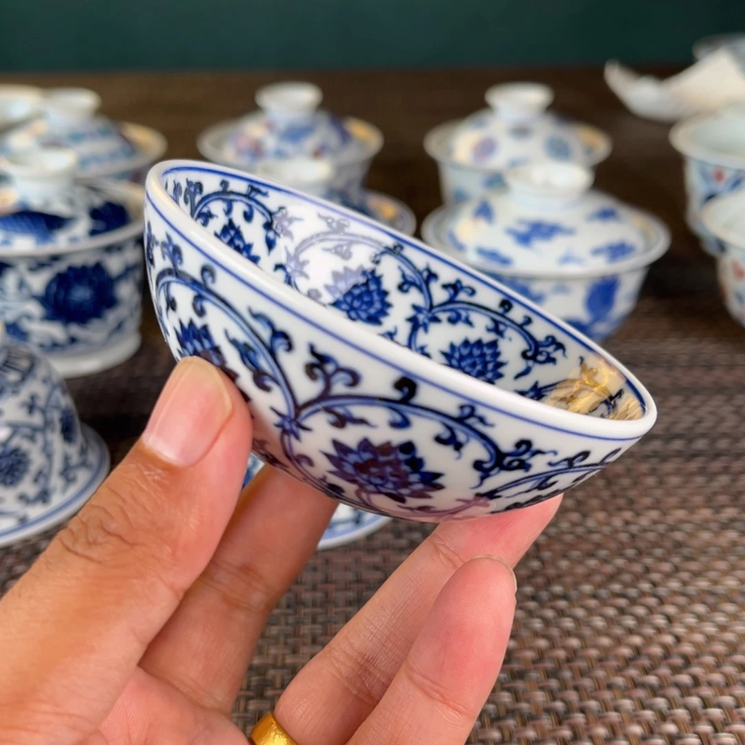 瓷片景德镇陶瓷杯子