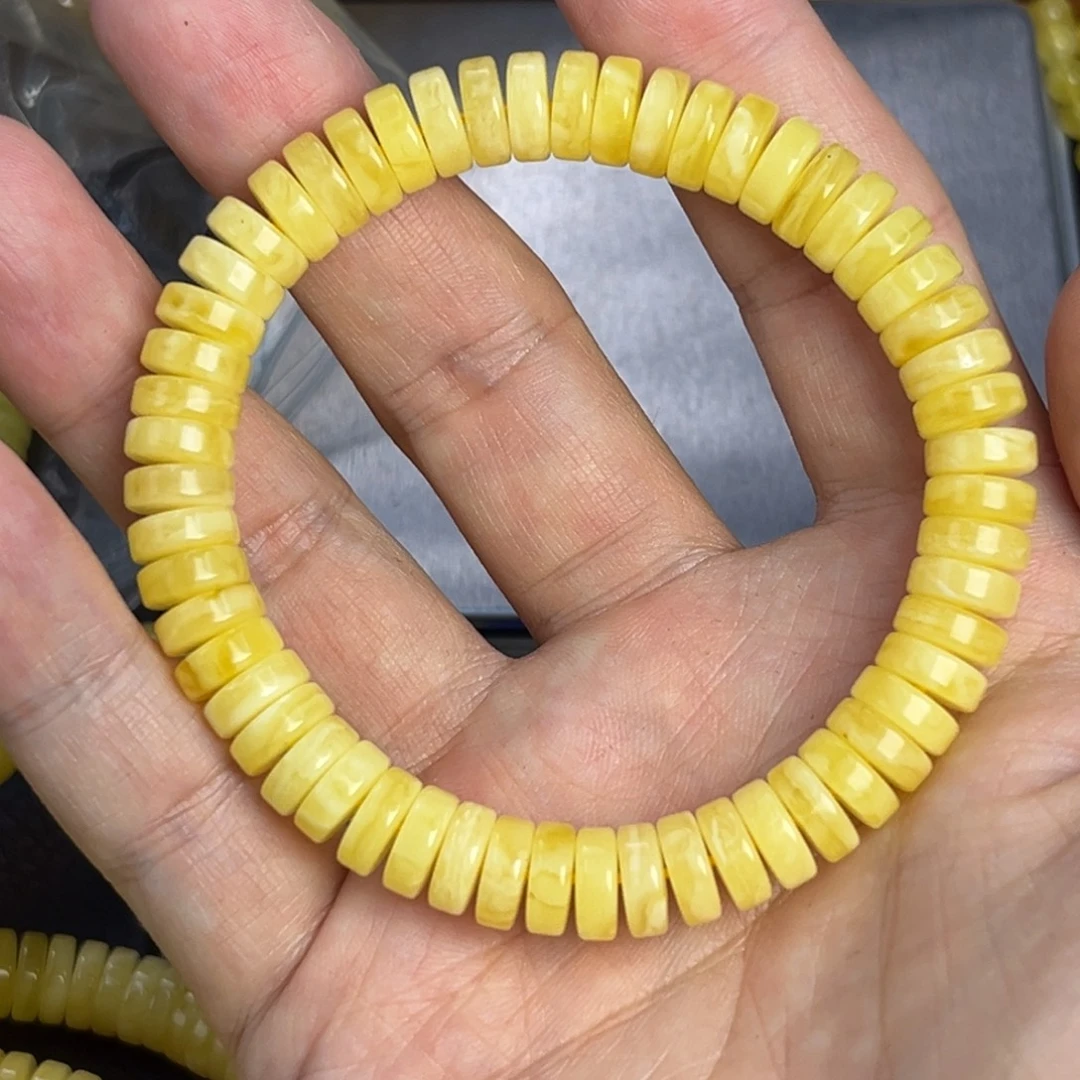 喵***v琥珀未镶嵌裸石9mm药片007