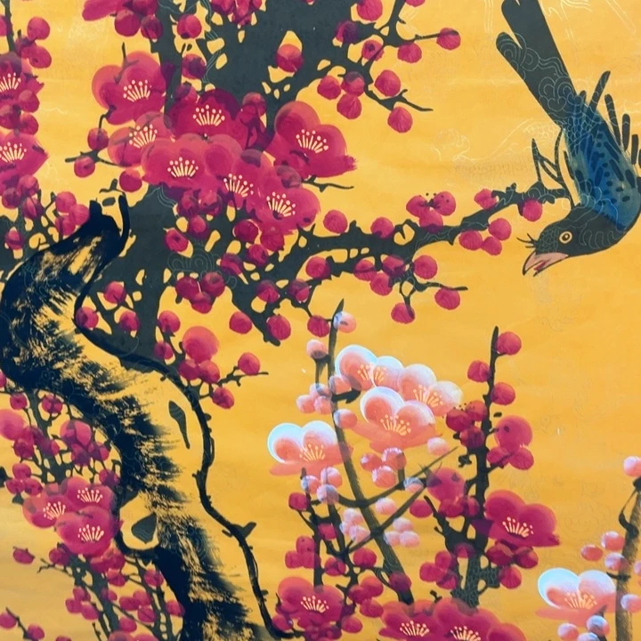 国画我的心好痛啊我的心真的好痛啊好痛