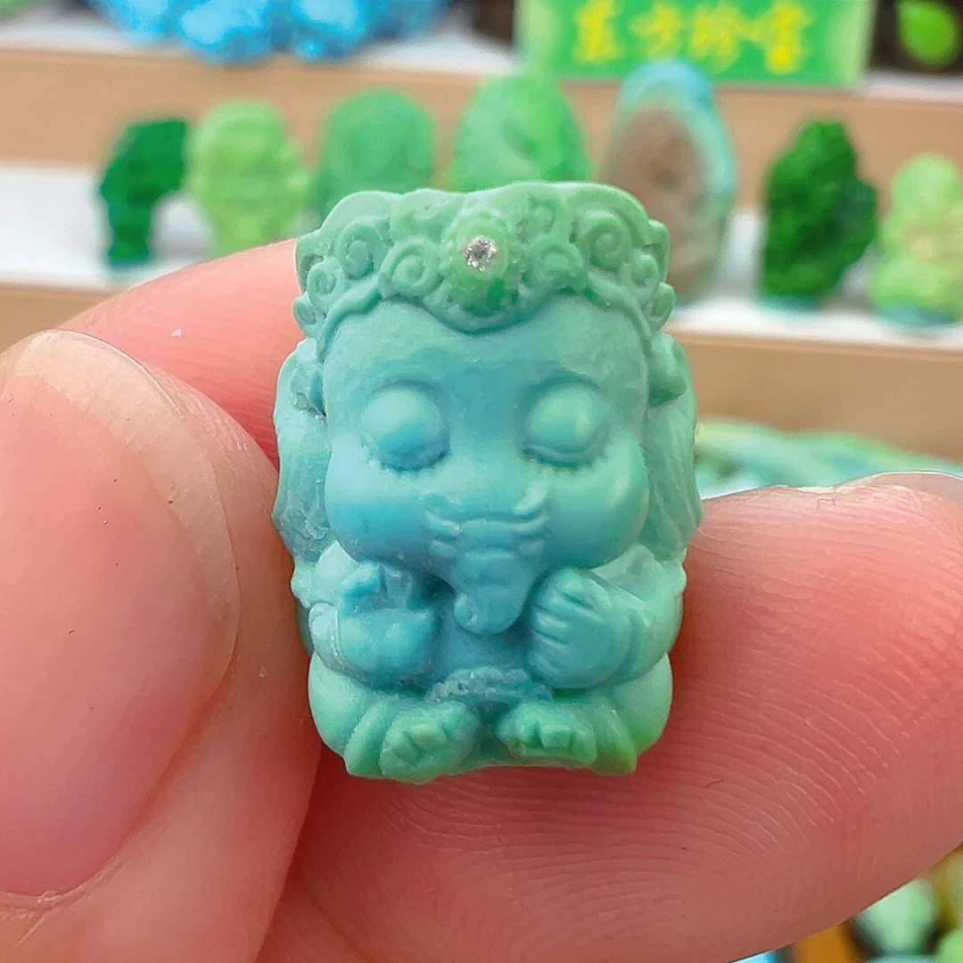 未镶嵌绿松石项链