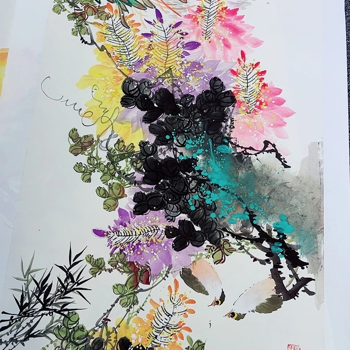 手绘作品一千件等你来