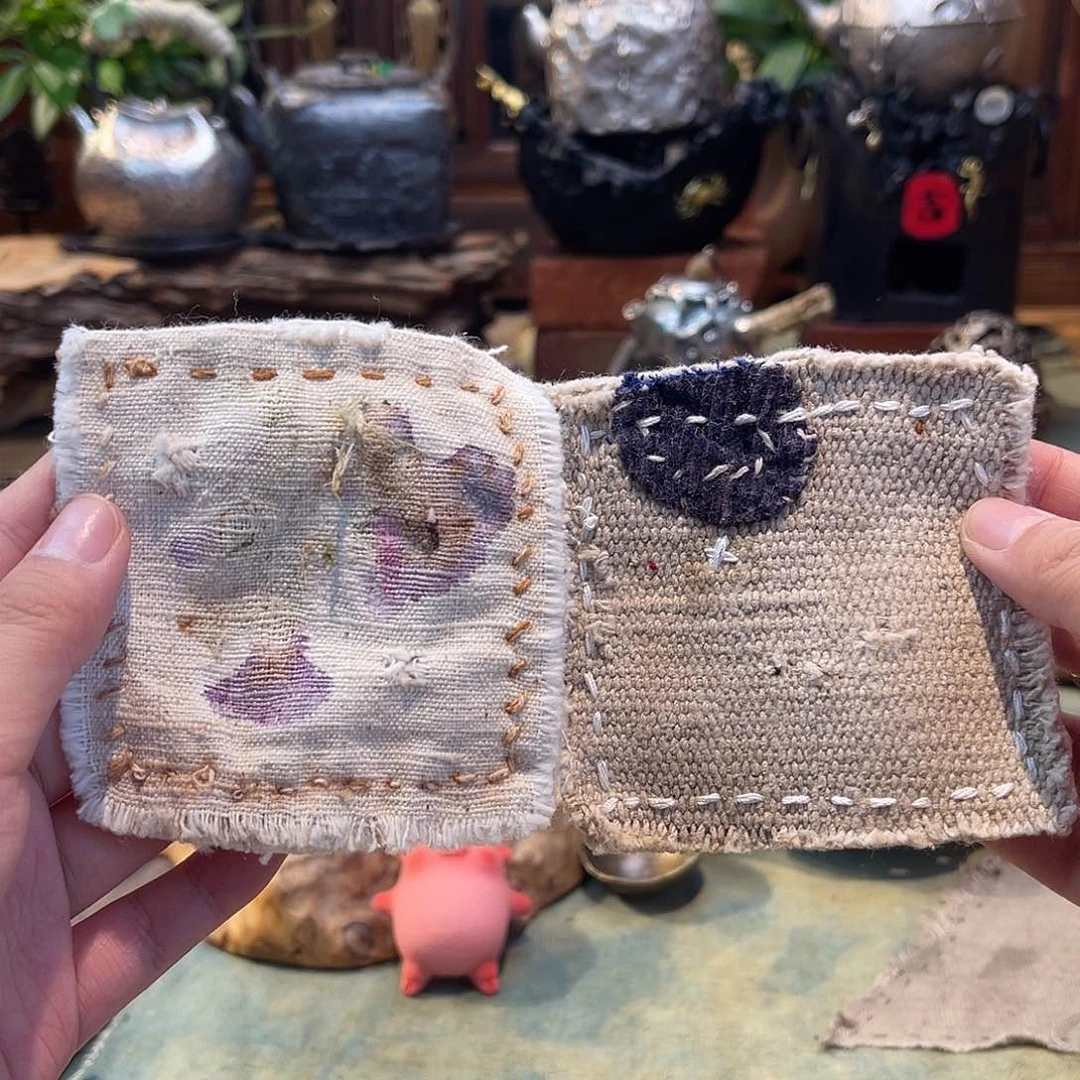 手工制作 老布茶垫