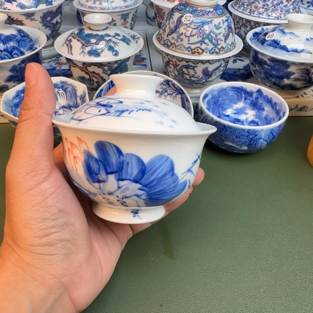 纯手工纯手绘茶具54