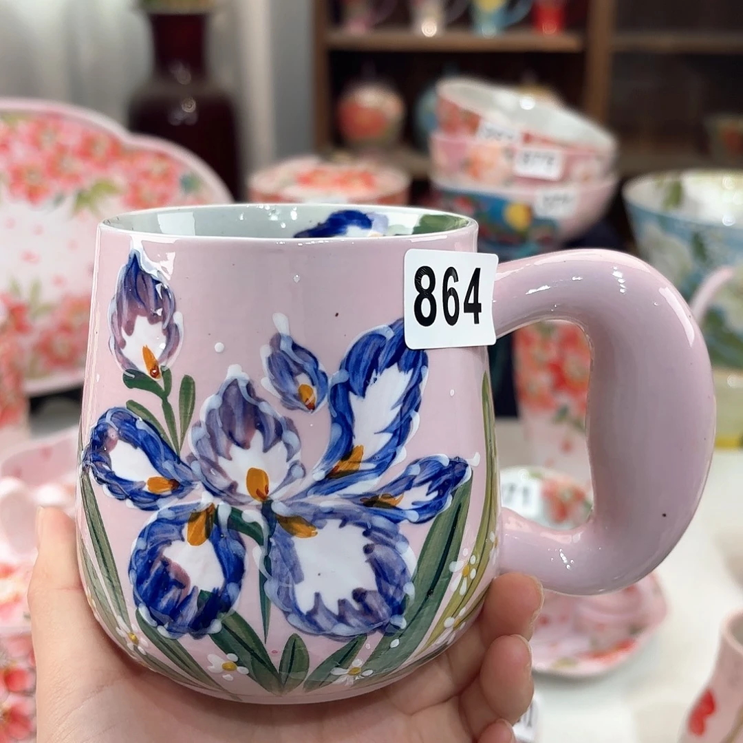景德镇手绘高温釉下彩陶瓷茶具