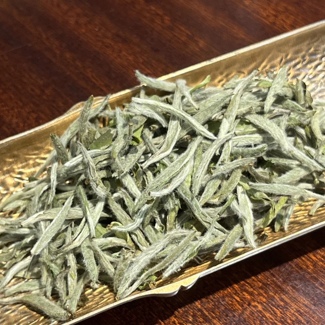 （2025花香白毫银针）特级福鼎管阳高山白茶成熟度高毫香显