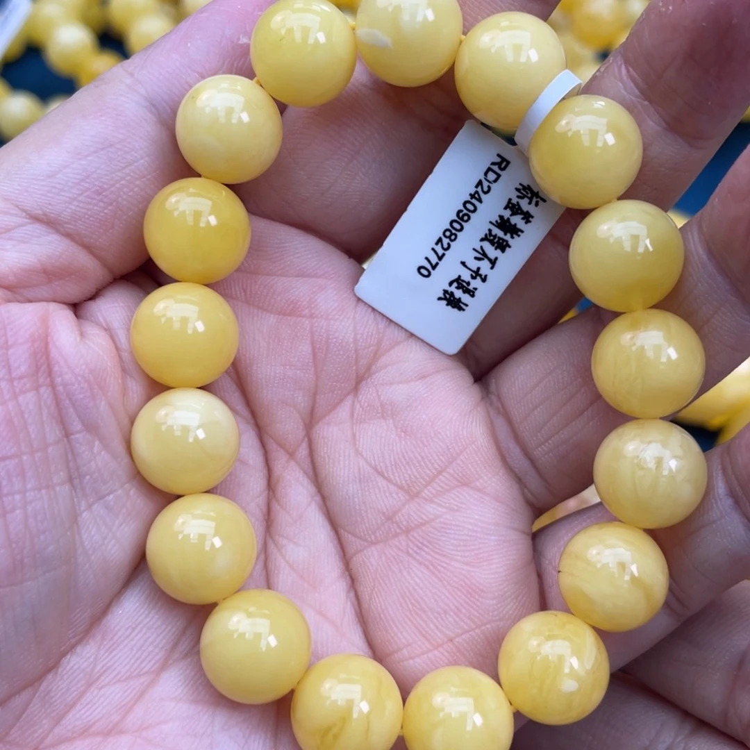 琥珀裸石未镶嵌琥珀蜜蜡11m m