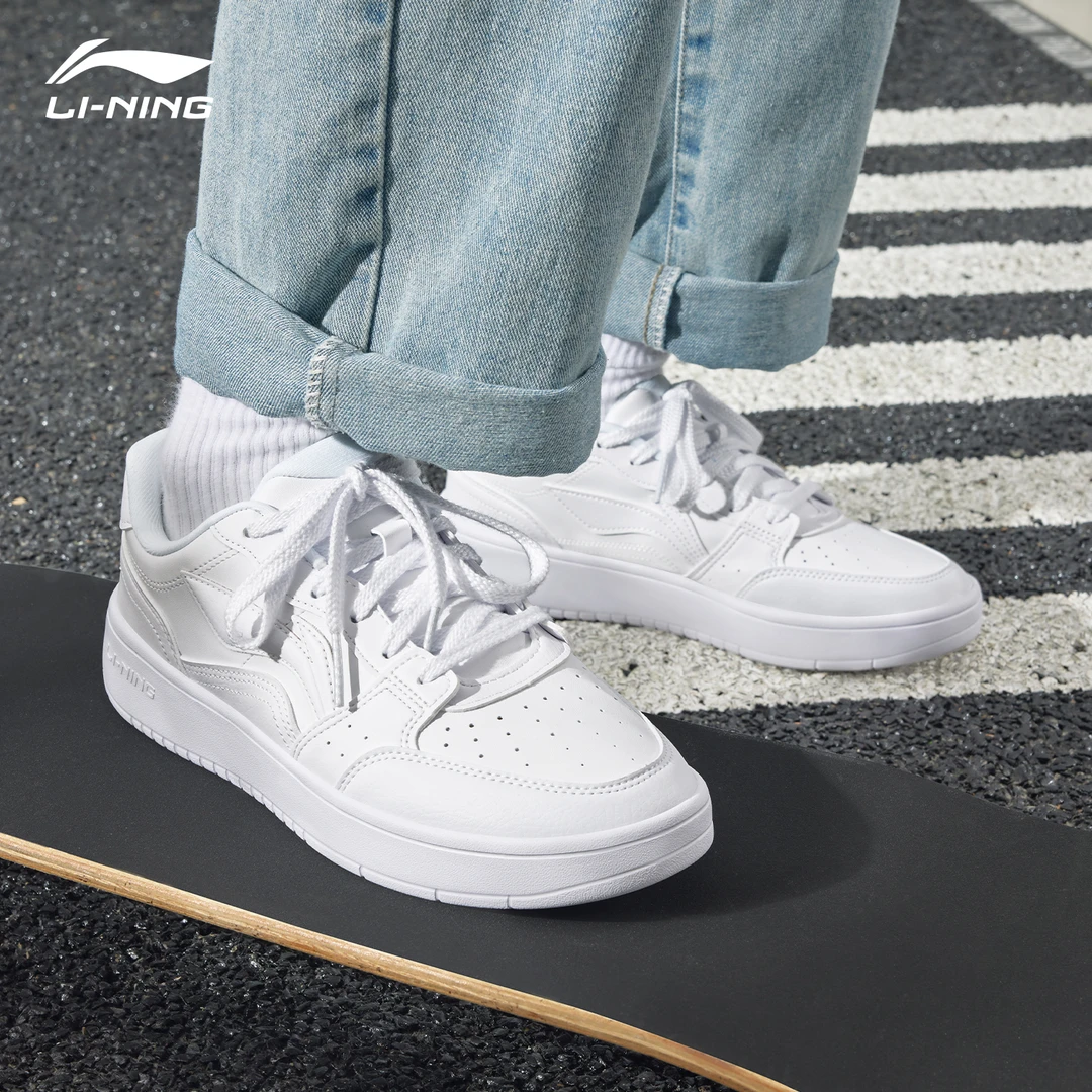 李宁元宝男鞋板鞋轻便透气休闲鞋2025新款正品鞋子男款男士运动鞋
