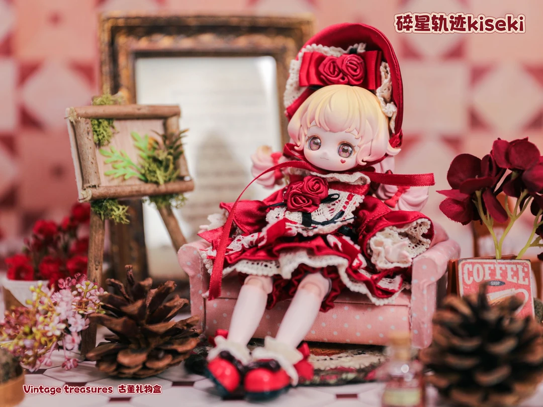 正版浆果文化碎星轨迹-古董礼物盒系列潮玩盲盒可爱女生礼物