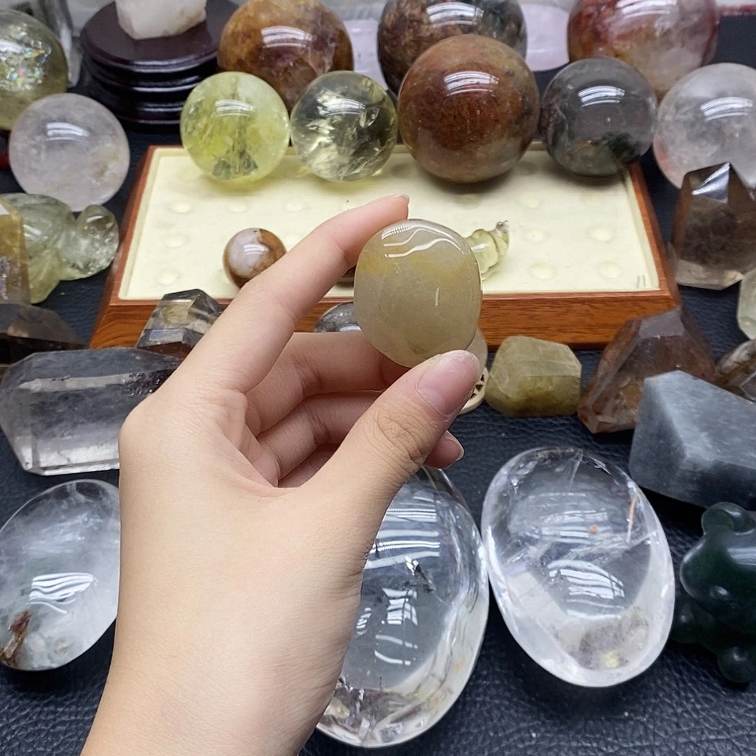 水晶珠宝半成品未镶嵌16水晶石