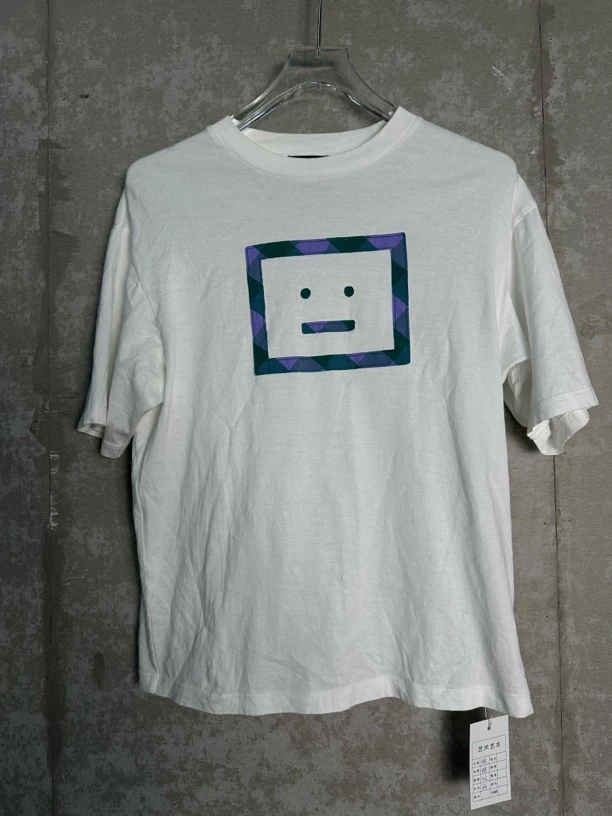未使用 Acne studio XXS*1/AcneStudio大笑脸宽松短袖/09387/JP