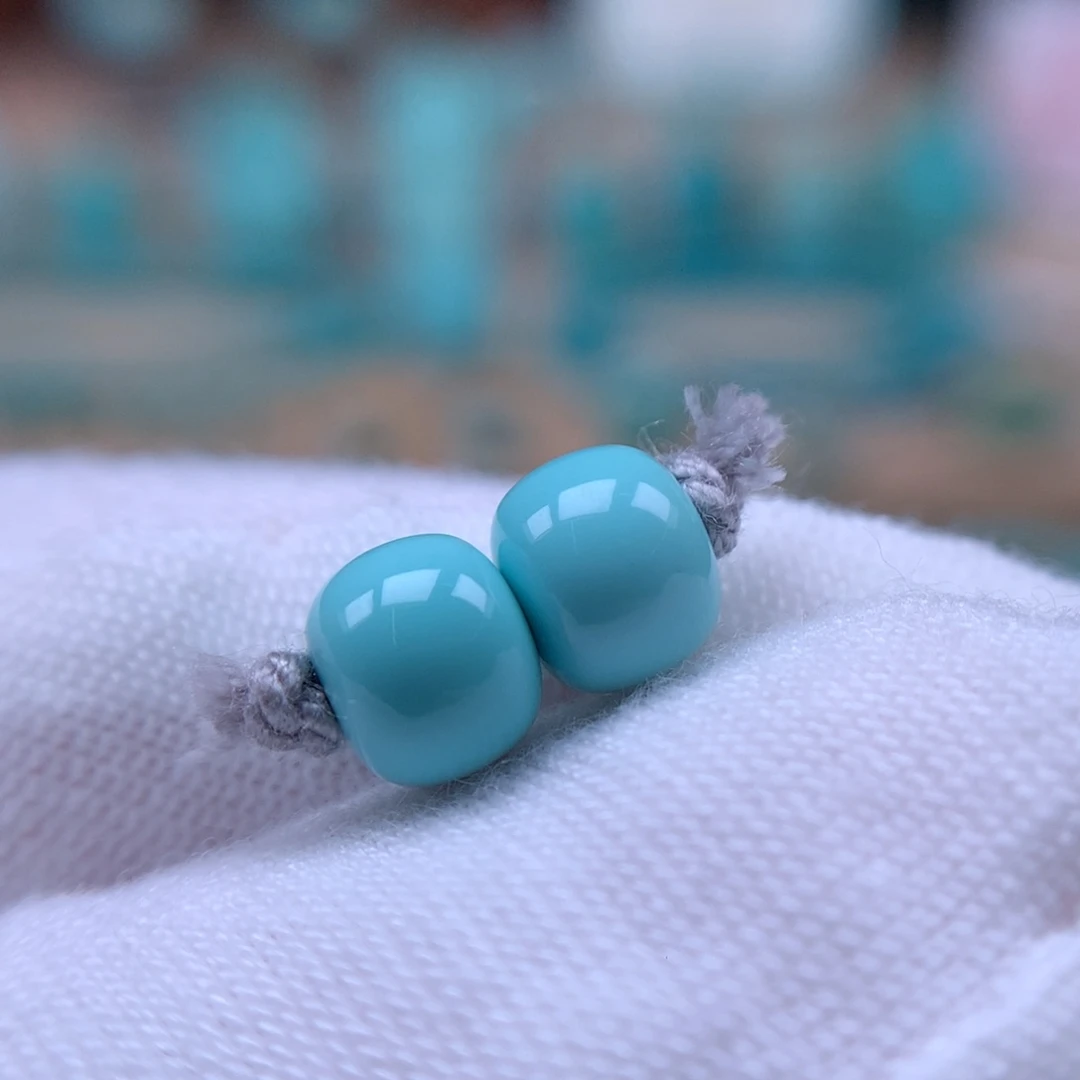 绿松石精品配饰直径6.2mm未镶嵌