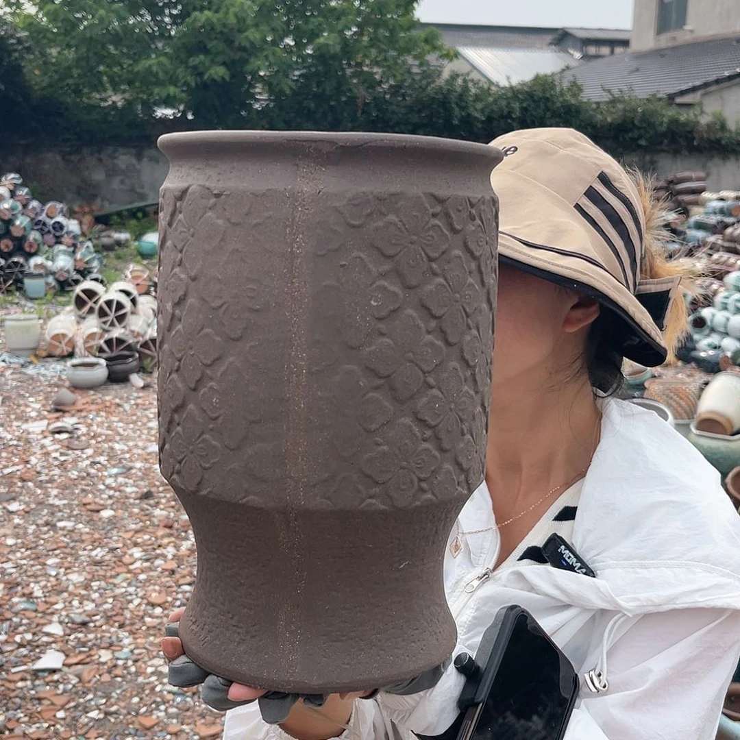 紫砂花盆王嫂花盆直播0527-福利7高30口18做工痕迹