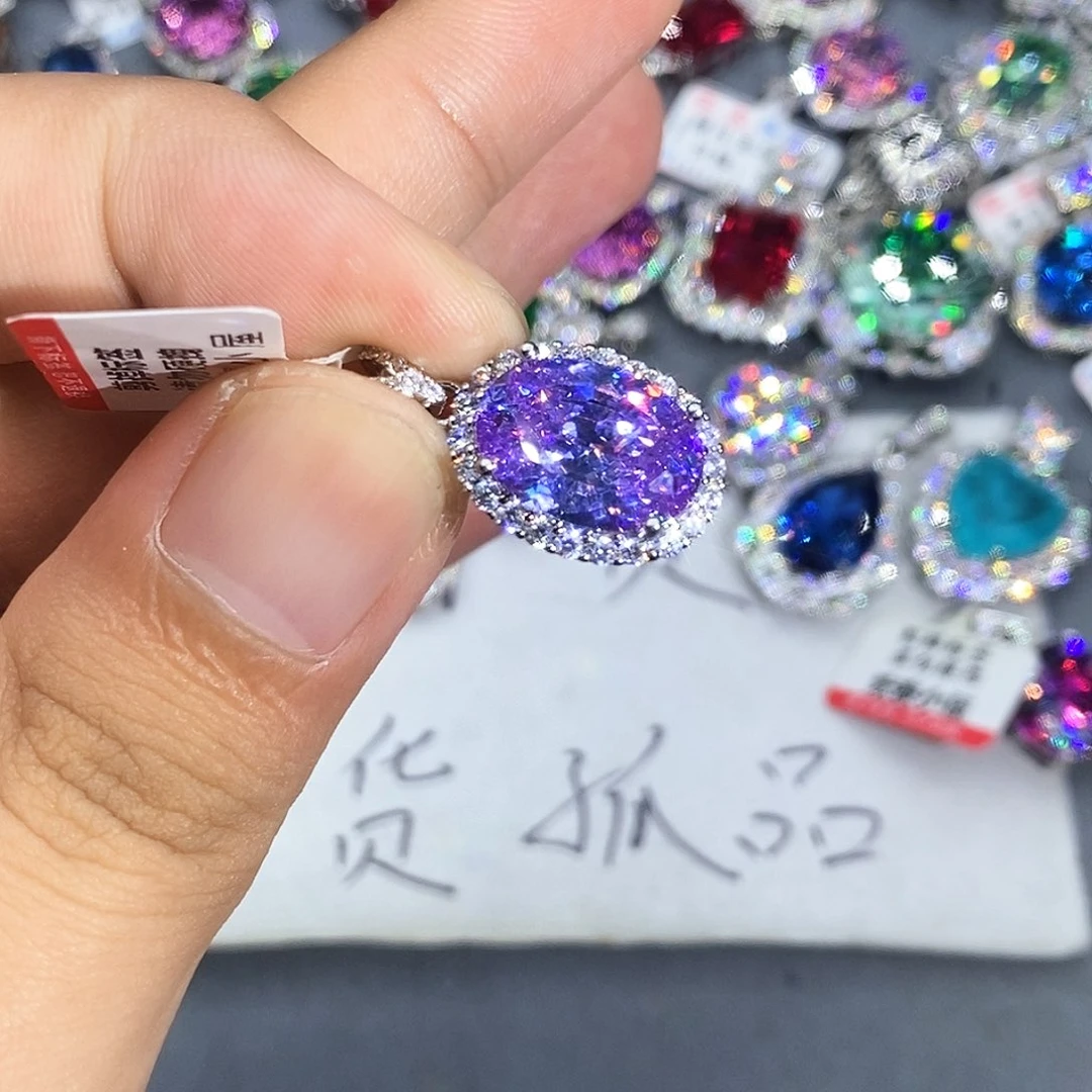 合金石英质玉戒指