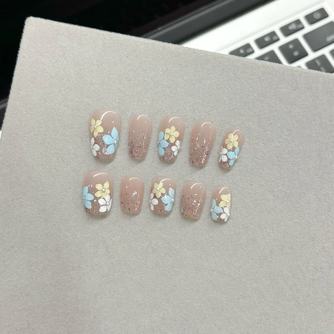 【春和】纯手工美甲款式推荐2025爆款美甲无钻穿戴甲高颜值短款甲片