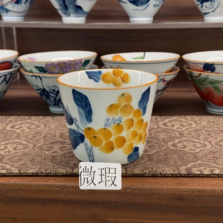 釉下老陶泥手工绘制