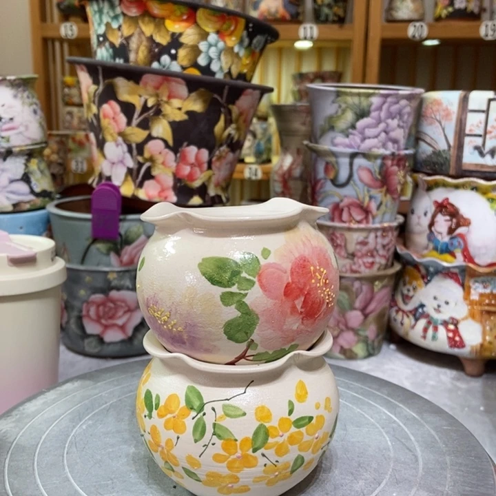 景德镇艺术手绘作品