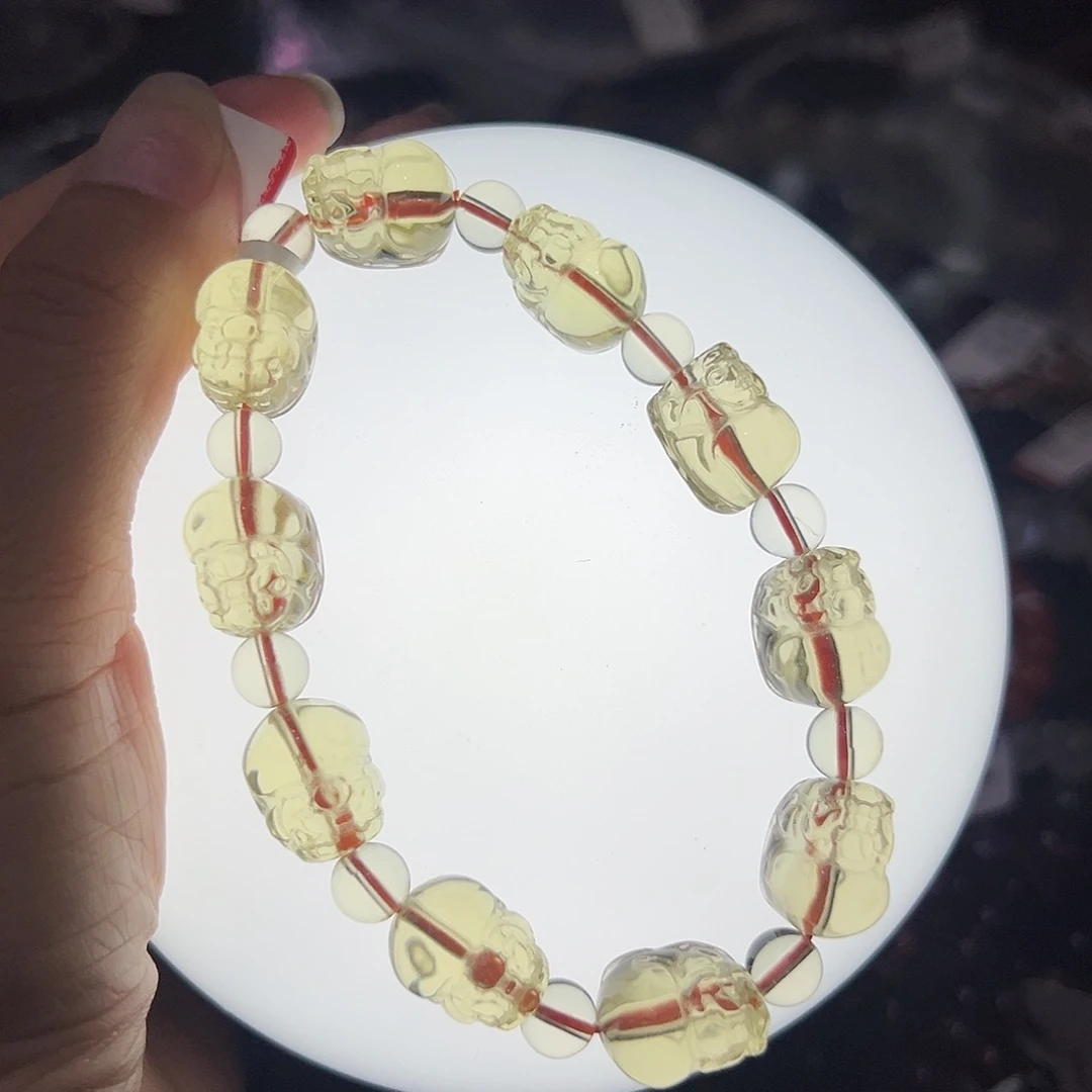 水晶手链未镶嵌多样性发一