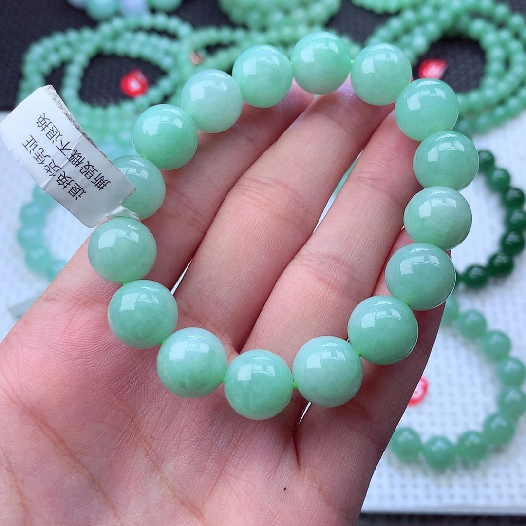 翡翠未镶嵌毛衣链