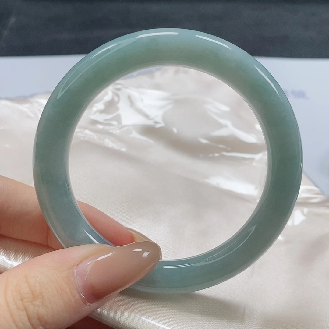 【闪购商品】翡翠手镯（圆镯）未镶嵌383号